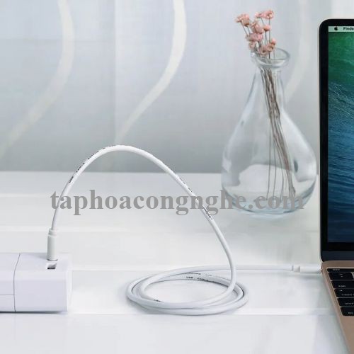 Ugreen 50389 0.5M màu Trắng Cáp USB TypeC sang USB 2.0 Cáp dẹt US141 30050389